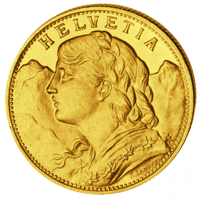Vreneli – Schweizer Goldmünze – 10 SFR