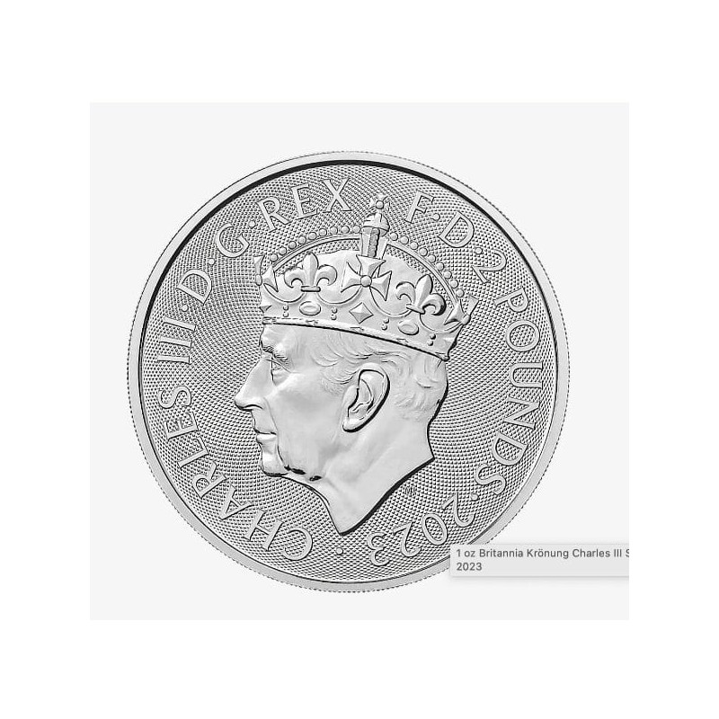 1 oz Britannia Krönung Charles III