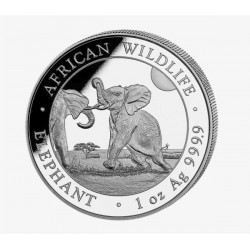 1 oz Somalischer Elefant | Silber | 2024