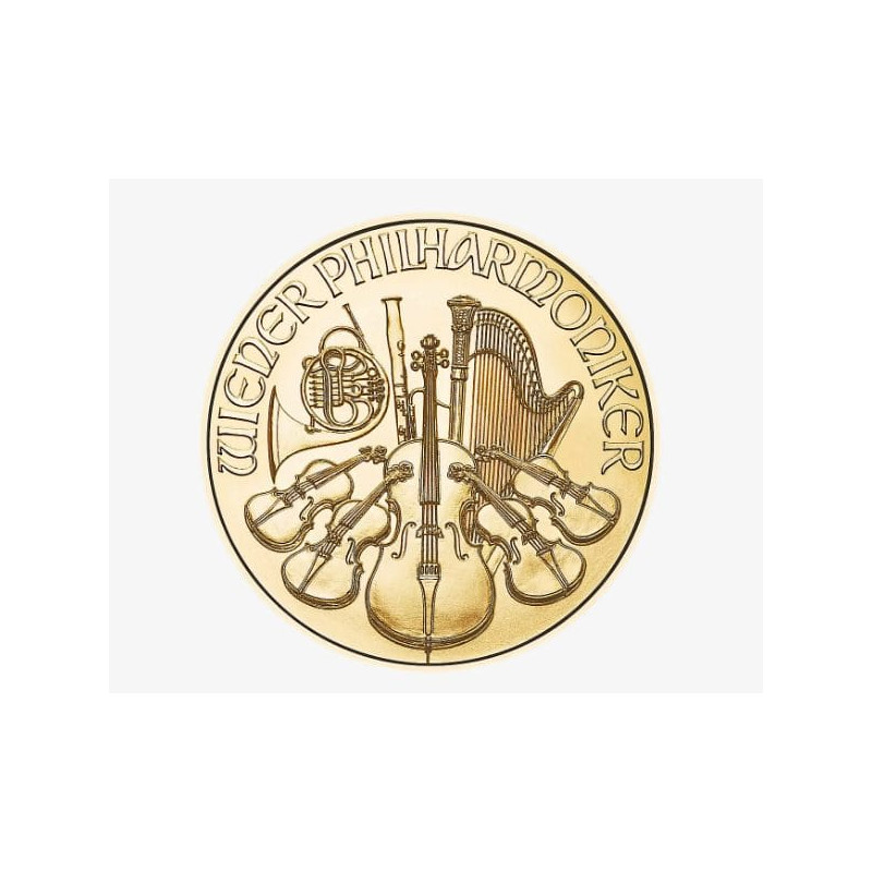 1/10 oz Wiener Philharmoniker Goldmünze 2025