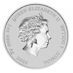 TUVALU JAMES BOND 007 2022 | 60 YEARS OF BOND 1 OZ SILBER