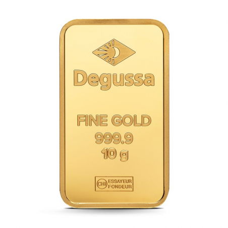 10g Goldbarren Degussa