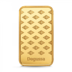 10g Goldbarren Degussa