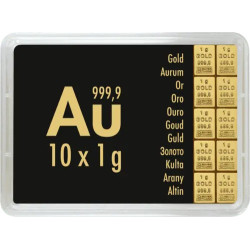 10 x 1 Gr CombiBar Valcambi