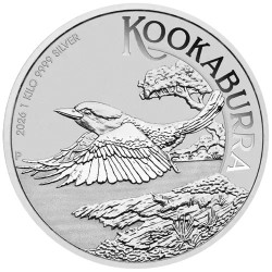 1 Kg Kookaburra Silbermünze diverse Jahrgänge (differenzbesteuert)