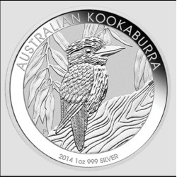 1oz Silbermünze Kookaburra differenzbesteuert